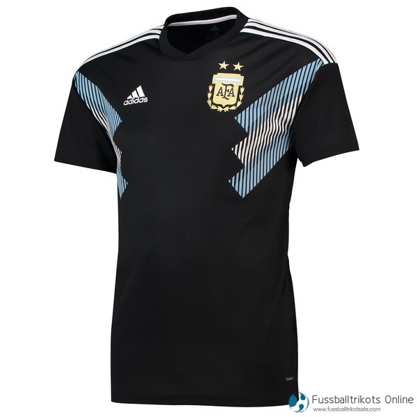 Argentinien Trikot Auswarts 2018 Schwarz Blau Fussballtrikots Günstig